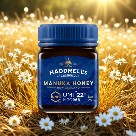 Manuka Honey Haddrell's - Miód Manuka UMF 22+ z Nowej Zelandii - 250 g