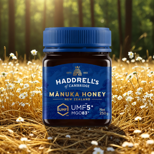 Manuka Honey Haddrell's - Miód Manuka UMF5+ z Nowej Zelandii - 250 g