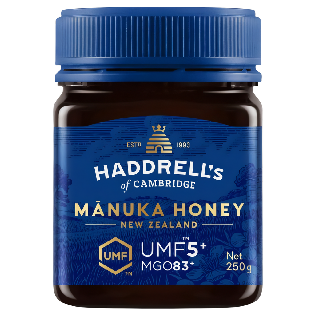 Manuka Honey Haddrell's - Miód Manuka UMF5+ z Nowej Zelandii - 250 g