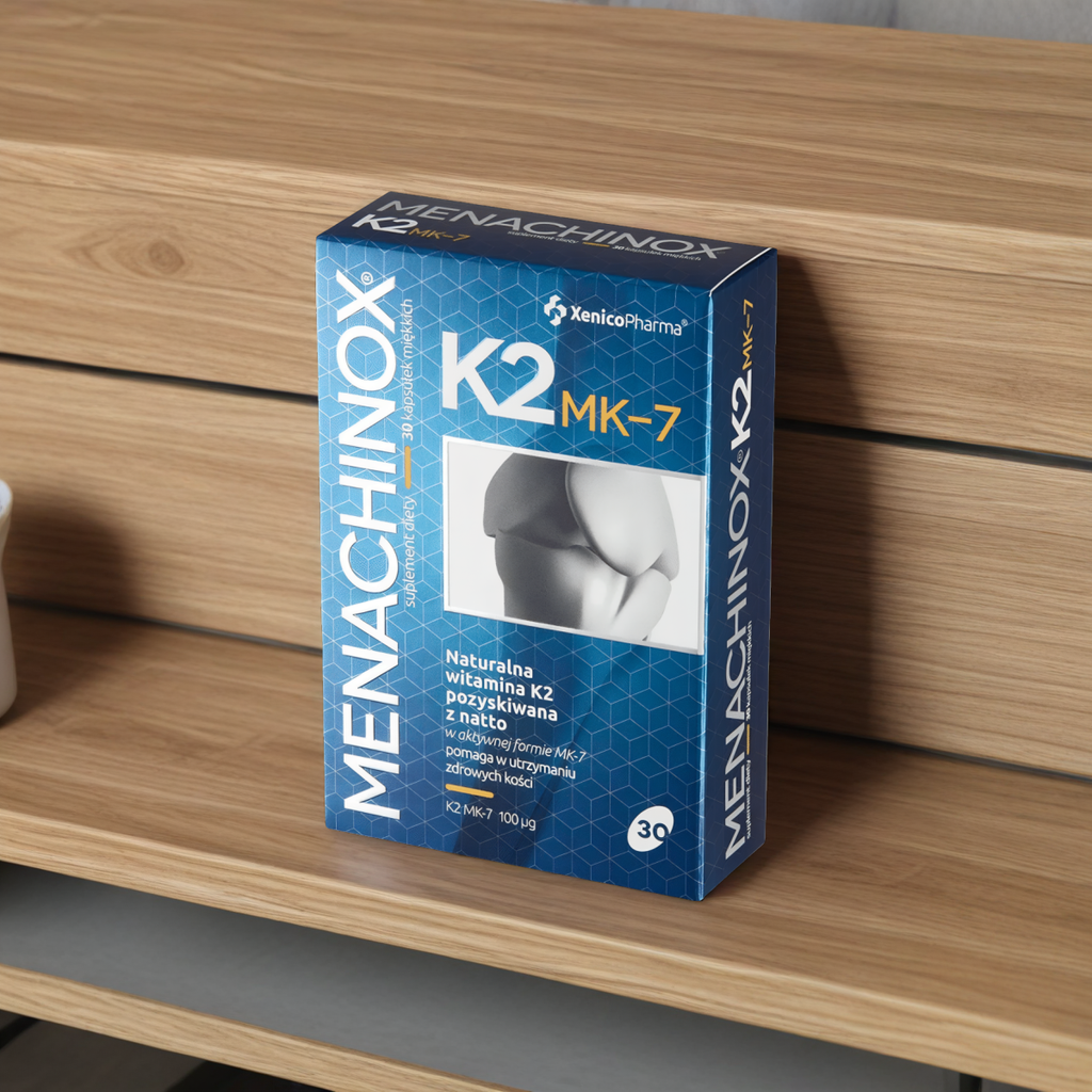 Menachinox K2 Xenico Pharma - Źródło naturalnej witaminy - 30 kapsułek