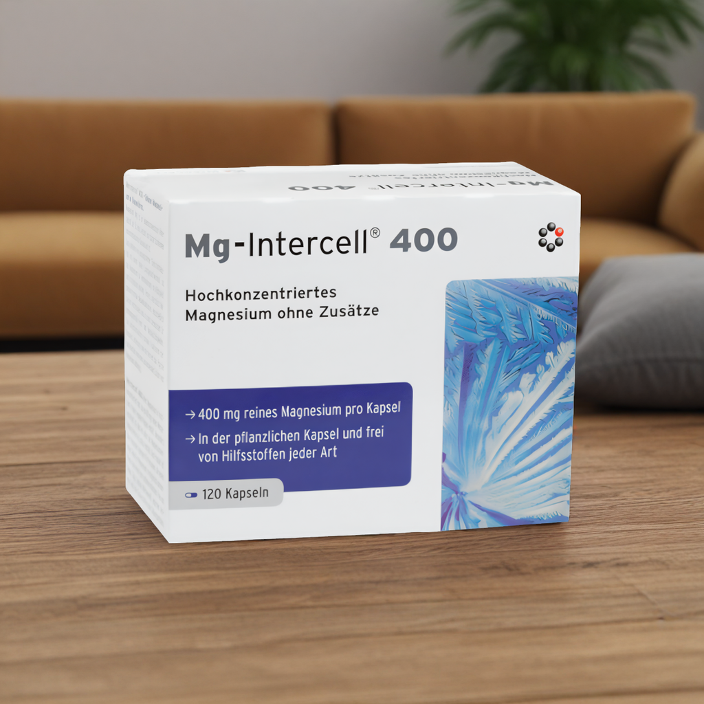 Mg Intercell 400 Mitopharma - Skoncentrowane wsparcie magnezem - 120 kapsułek