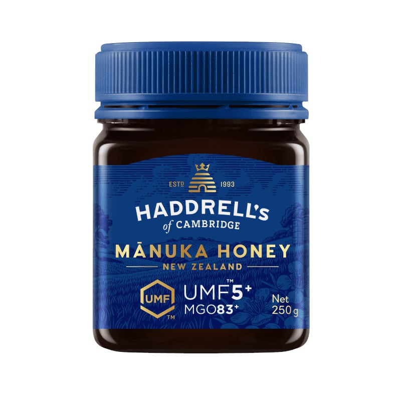 Manuka Honey Haddrell's - Miód Manuka UMF5+ z Nowej Zelandii - 250 g