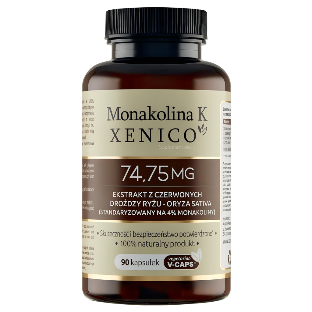 Monakolina K Xenico Pharma - Cholesterol - 90 kapsułek