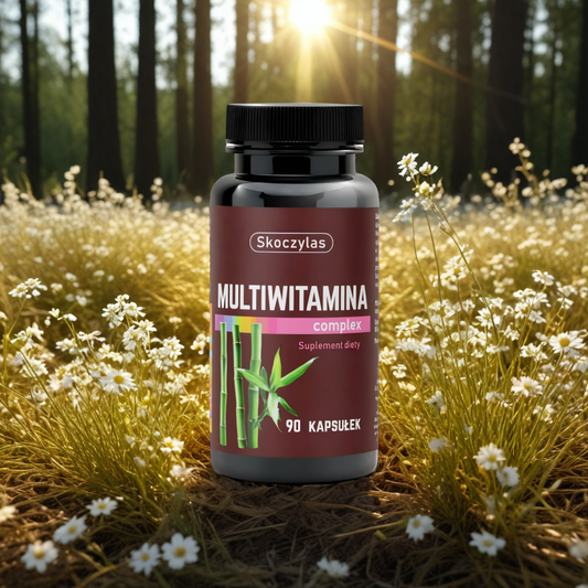 Multiwitamina Complex Krzem z bambusa, bor, jod Skoczylas - 90 kapsułek
