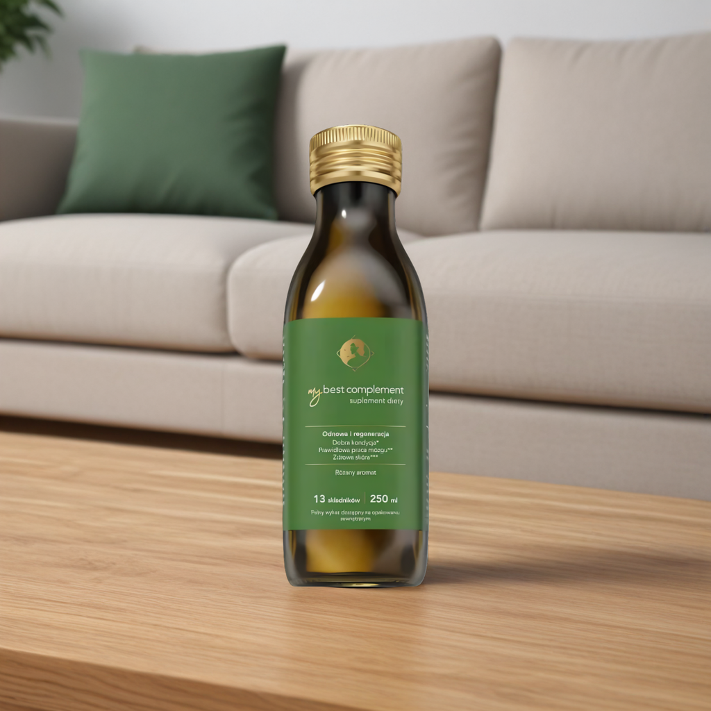 MyBestComplement Kompleksowe wsparcie skóry, zdrowia i mózgu MyBestPharm - 250 ml