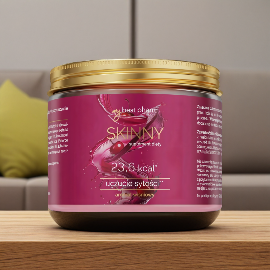 MyBestSkinny Suplement diety wspomagający odchudzanie MyBestPharm - 222 g