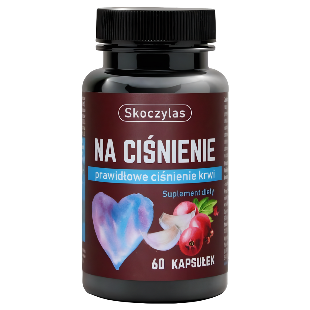Na ciśnienie Skoczylas - Pomaga utrzymać prawidłowe ciśnienie krwi - 60 kapsułek