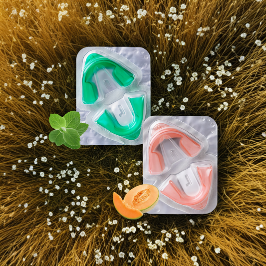 Nakładki do wybielania zębów Opalescence GO 6% - jeden komplet (Smak: melon)