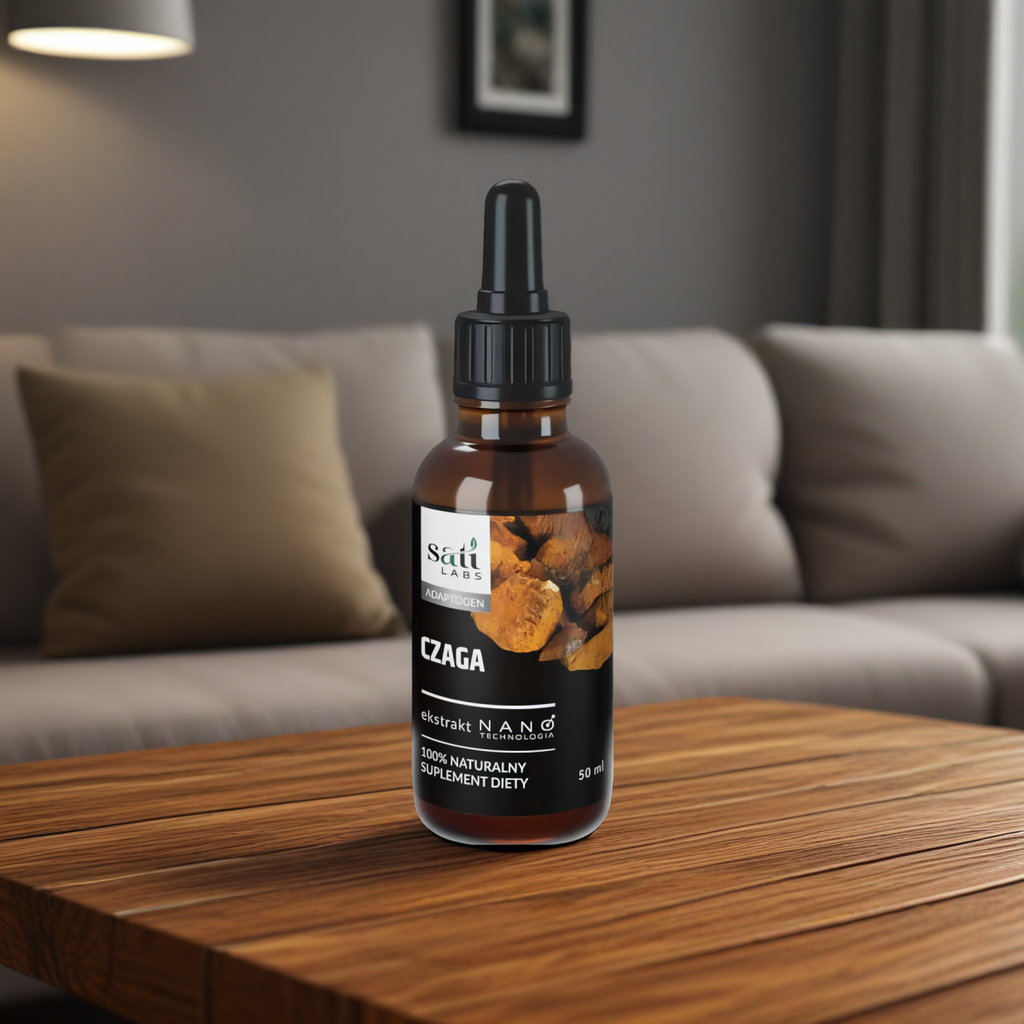 Nano Czaga SATI Labs - Wspomaga piękny wygląd skóry - 50 ml