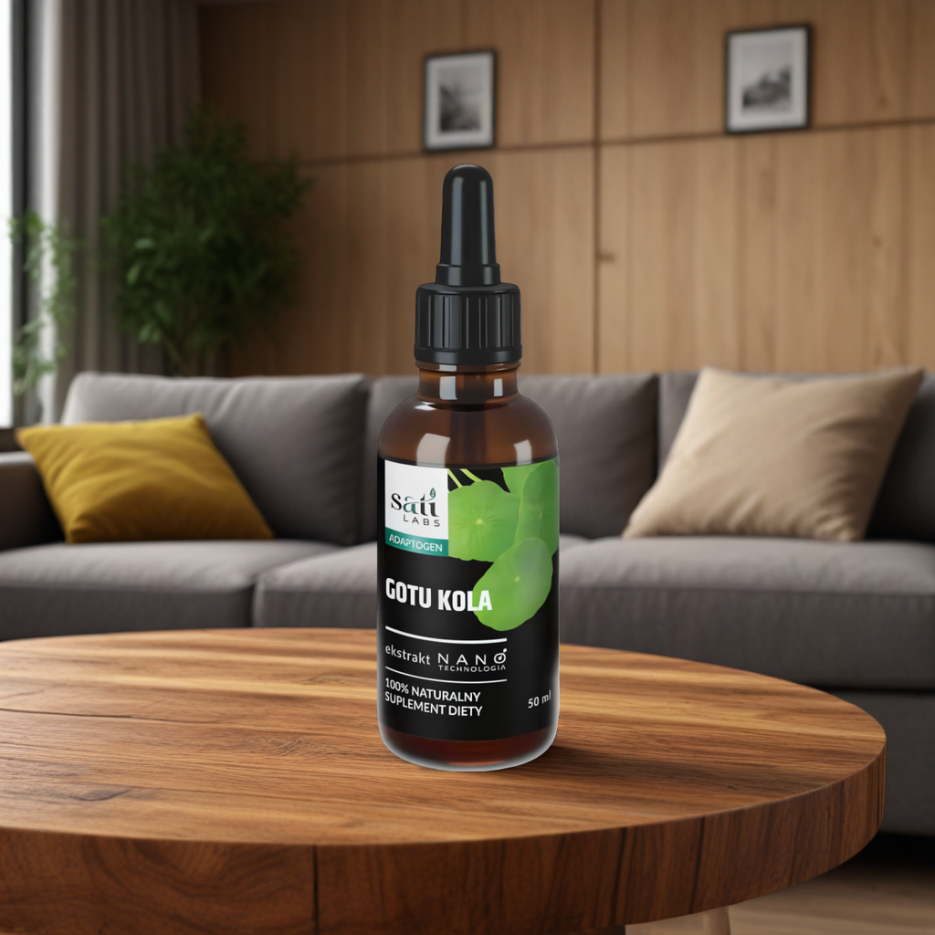 Nano Gotu Kola SATI Labs - Wspiera układ krwionośny - 50 ml