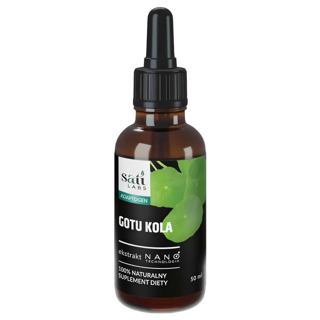 Nano Gotu Kola SATI Labs - Wspiera układ krwionośny - 50 ml