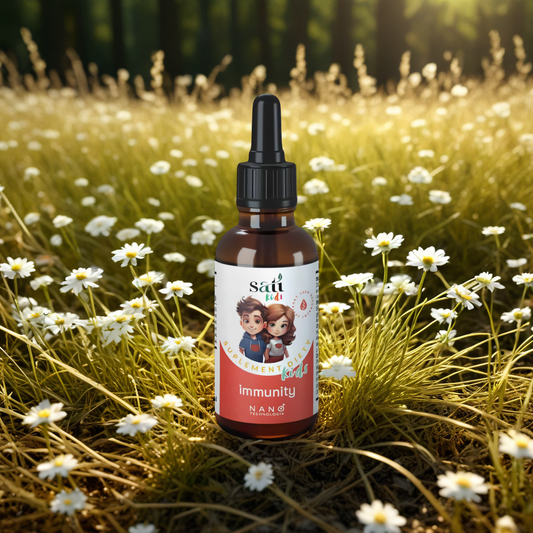 Nano Kids Immunity SATI Labs - Wspomaga naturalną odporność u dzieci - 50 ml