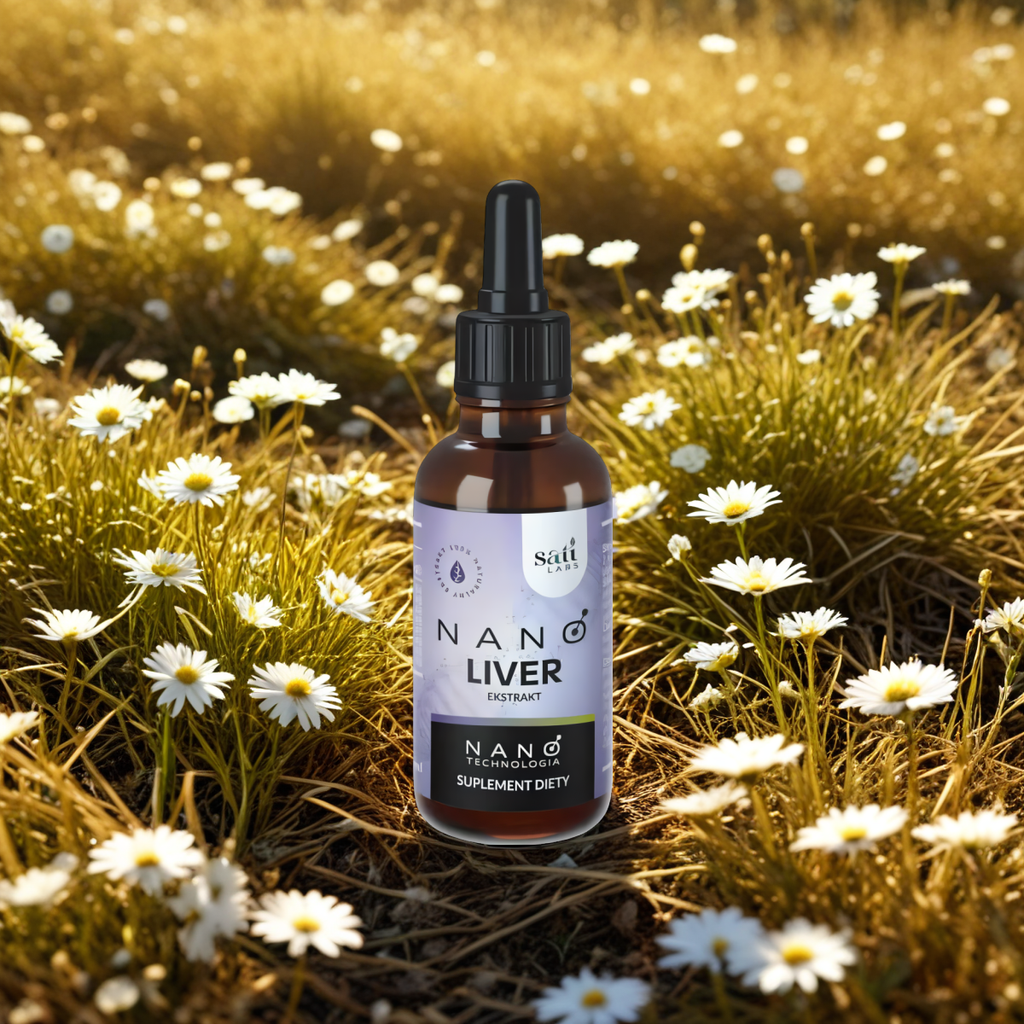 Nano Liver SATI Labs - Wsparcie dla zdrowej wątroby - 50 ml