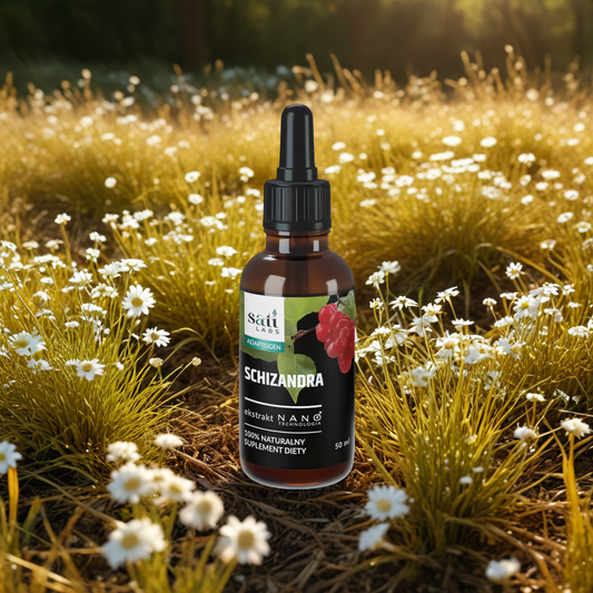 Nano Schizandra SATI Labs - Wspiera układ nerwowy - 50 ml