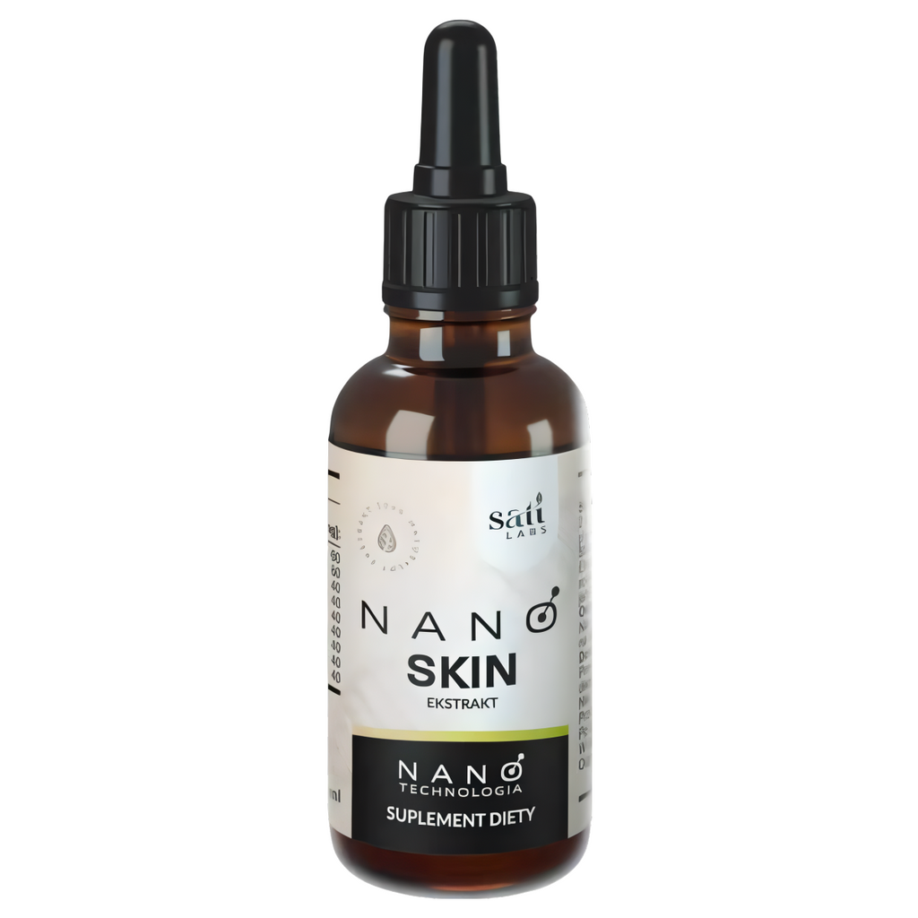 Nano Skin SATI Labs - Wspiera zdrową skórę, włosy i paznokcie - 50 ml