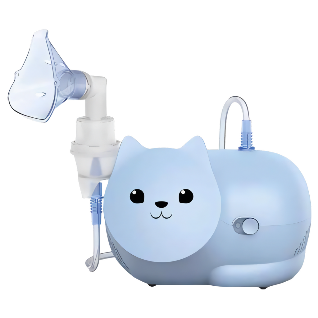 Nebulizator kompresorowy dla dzieci Omron Nami Cat - Kształt przyjazny dzieciom