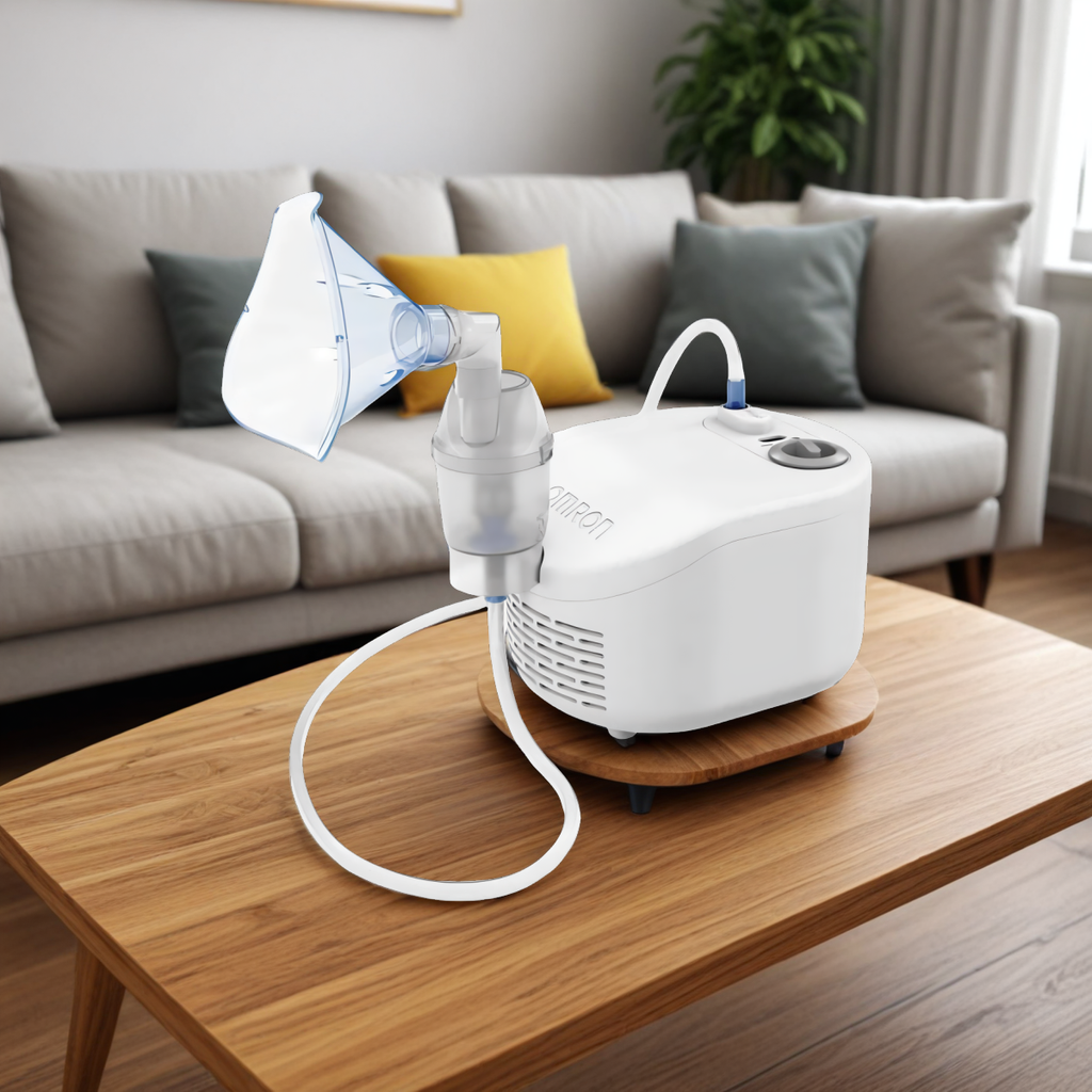 Nebulizator kompresorowy Omron C101 Essential - Przeznaczony dla całej rodziny
