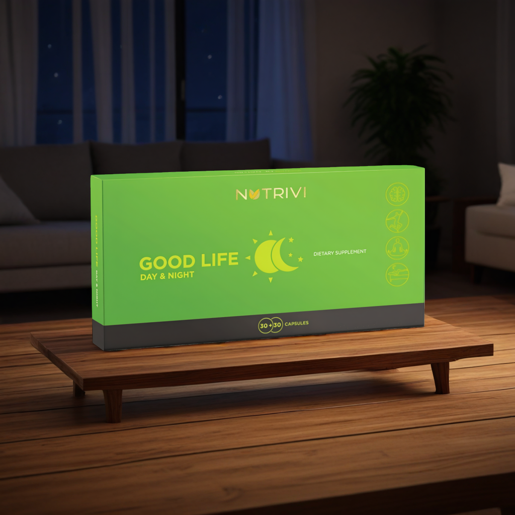 NUTRIVI Good life day and night WellU - Wsparcie zdrowia i witalności przez całą dobę - 2 x 30 kapsułek