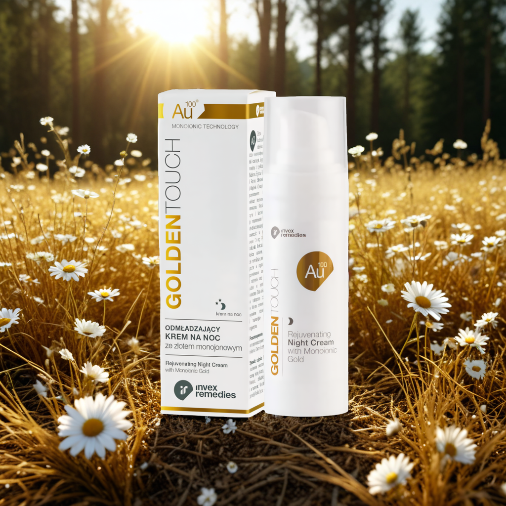 Odmładzający krem na noc ze złotem monojonowym Au100 Invex Remedies - 30 ml