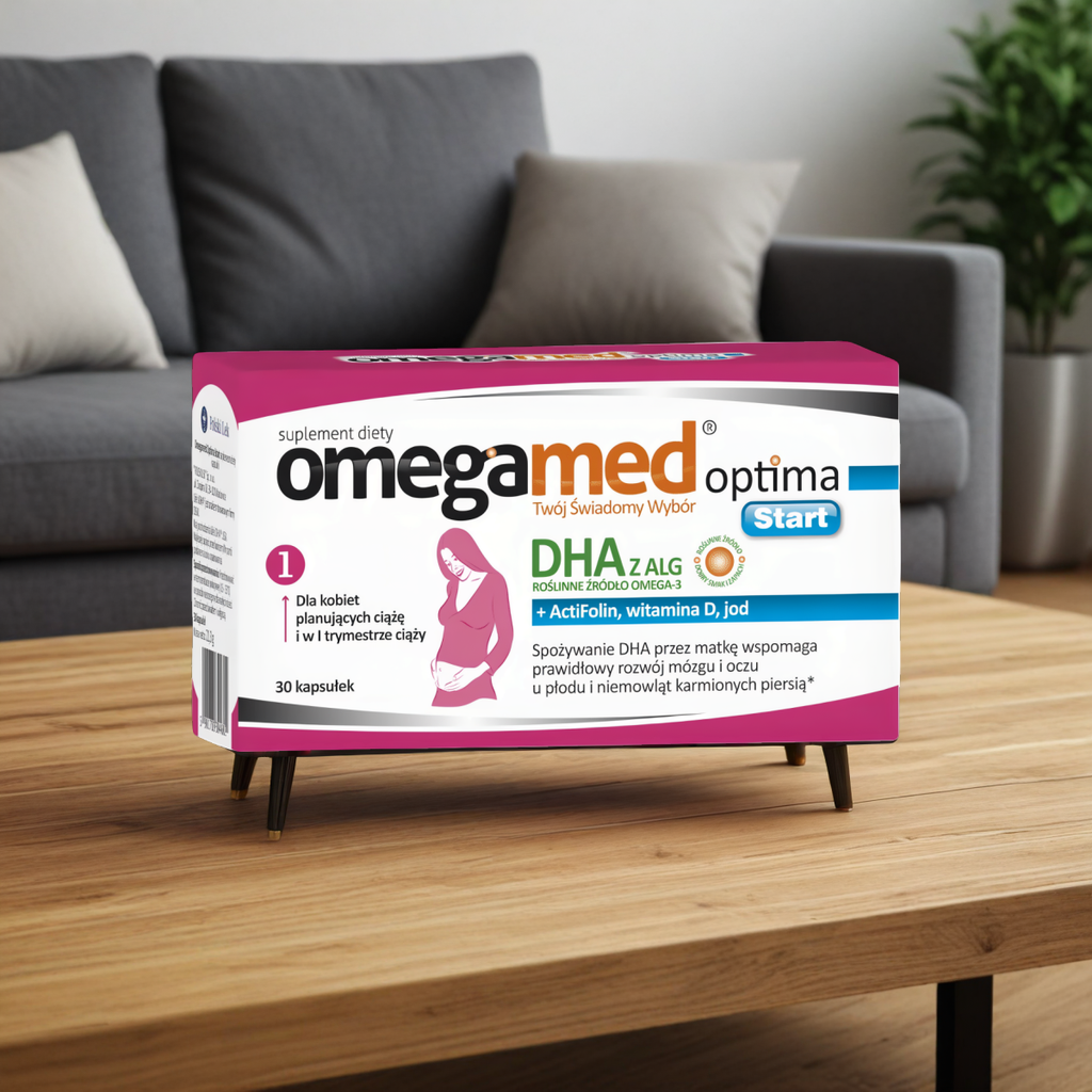 Omegamed Optima Start - Polski Lek - 30 kapsułek