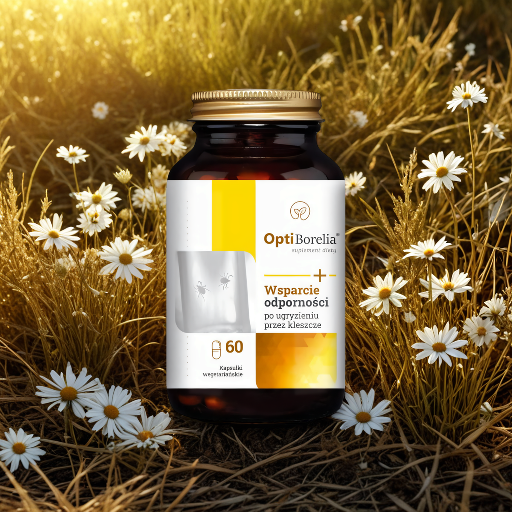 Opti Borelia NaturDay - Naturalne wsparcie przeciwko boreliozie - 60 kapsułek