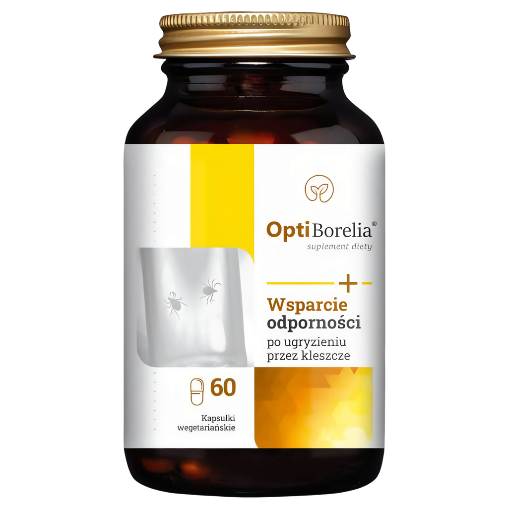 Opti Borelia NaturDay - Naturalne wsparcie przeciwko boreliozie - 60 kapsułek