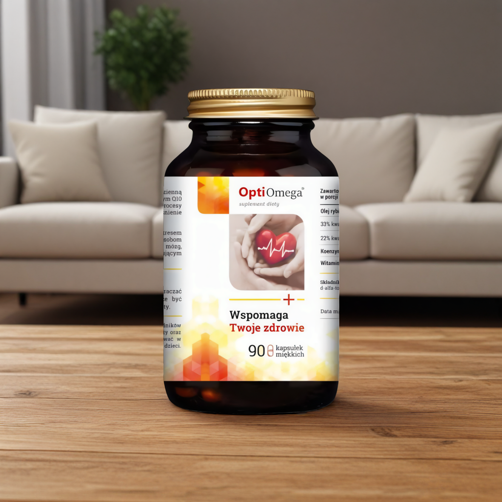 Opti Omega NaturDay – Wspomaga Twoje zdrowie – 90 kapsułek miękkich