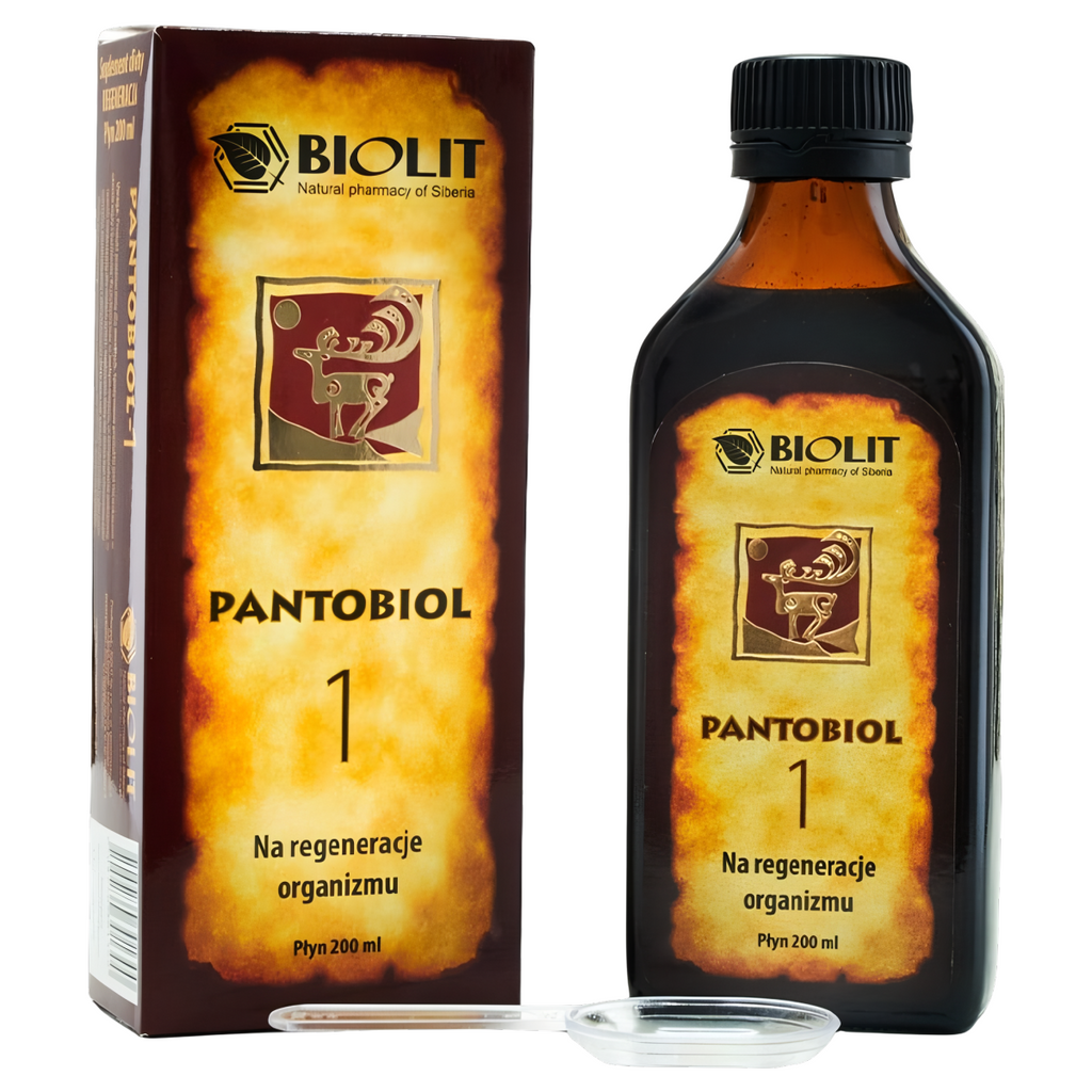 Pantobiol 1 BIOLIT - Na regeneracje organizmu - 200 ml