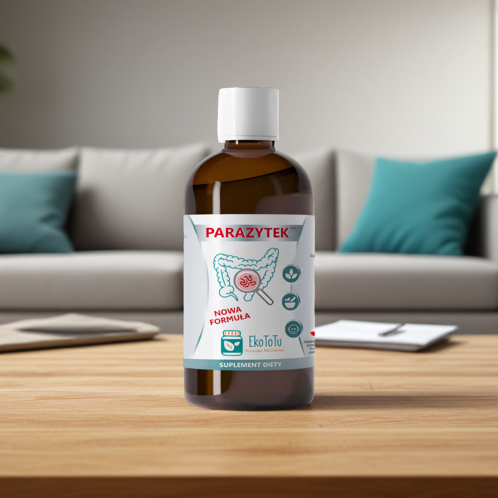 PARAZYTEK Płyn EkoToTu - 9 ekologicznych ziół o działaniu oczyszczającym - 100 ml