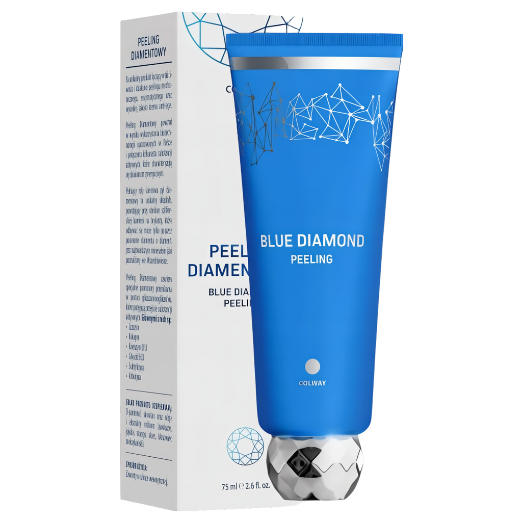 Peeling Blue Diamond Colway - Aktywna mikrodermabrazja diamentowa - 75 ml