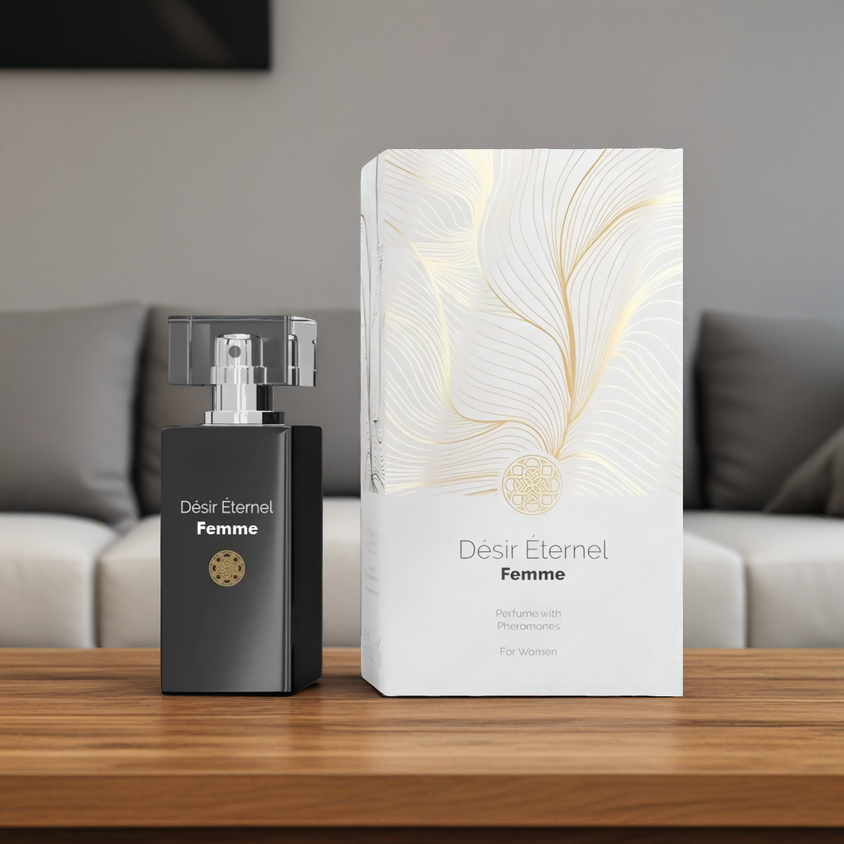 Perfumy z feromonami damskie Desir Eternel Femme - Dodają seksapilu i pewności siebie - 50 ml