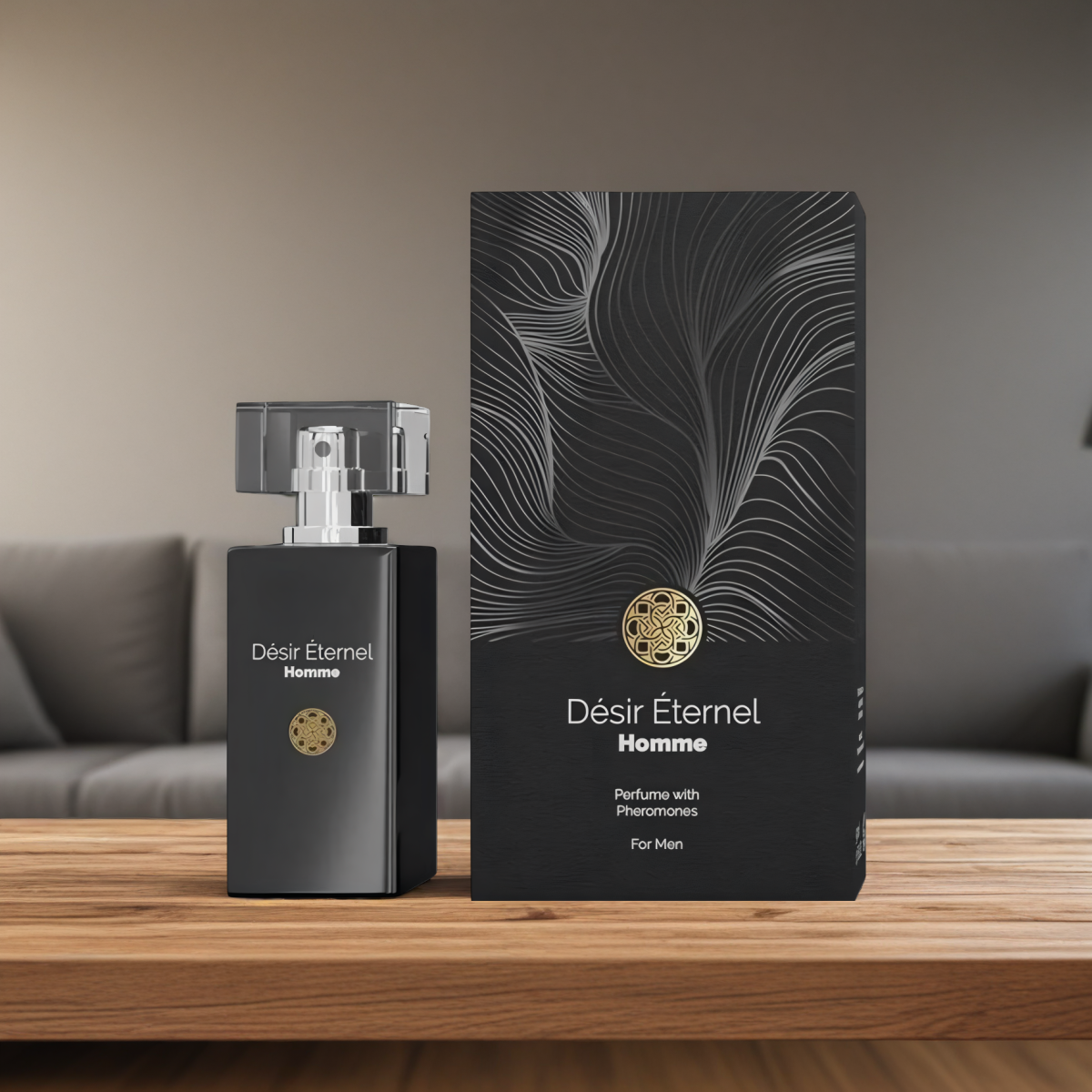 Perfumy z feromonami męskie Desir Eternel Homme - Zadziałaj na kobiecą wyobraźnię - 50 ml