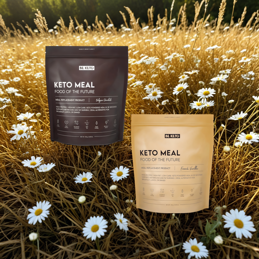 Posiłek keto BeKeto- Francuska Wanilia oraz Belgijska Czekolada - 700g (Smak: belgijska-czekolada)