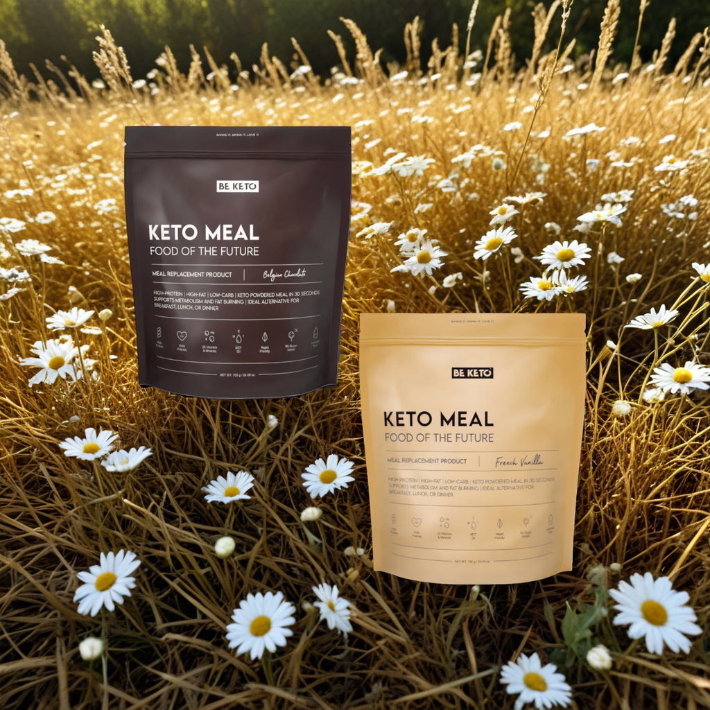 Posiłek keto BeKeto- Francuska Wanilia oraz Belgijska Czekolada - 700g (Smak: belgijska-czekolada)