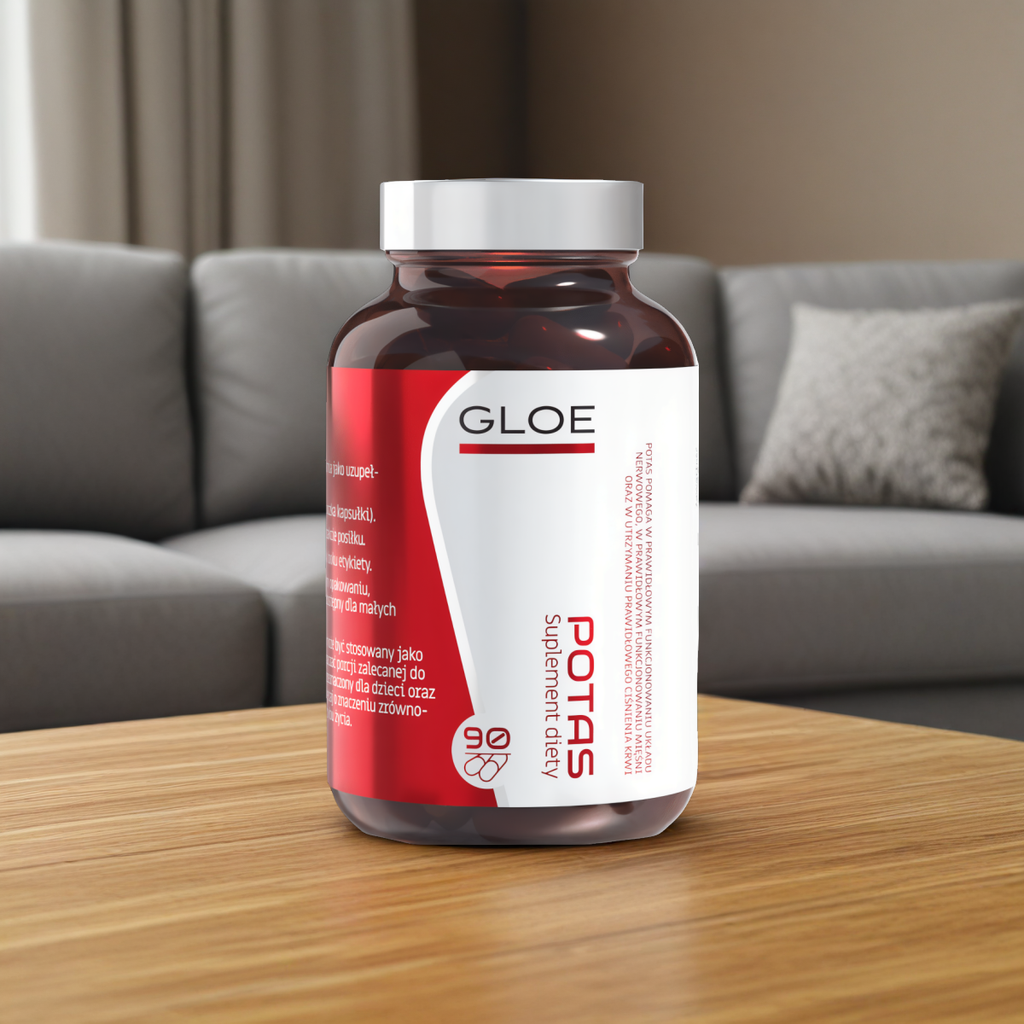 Potas Gloe - Wsparcie układu nerwowego - 90 kapsułek
