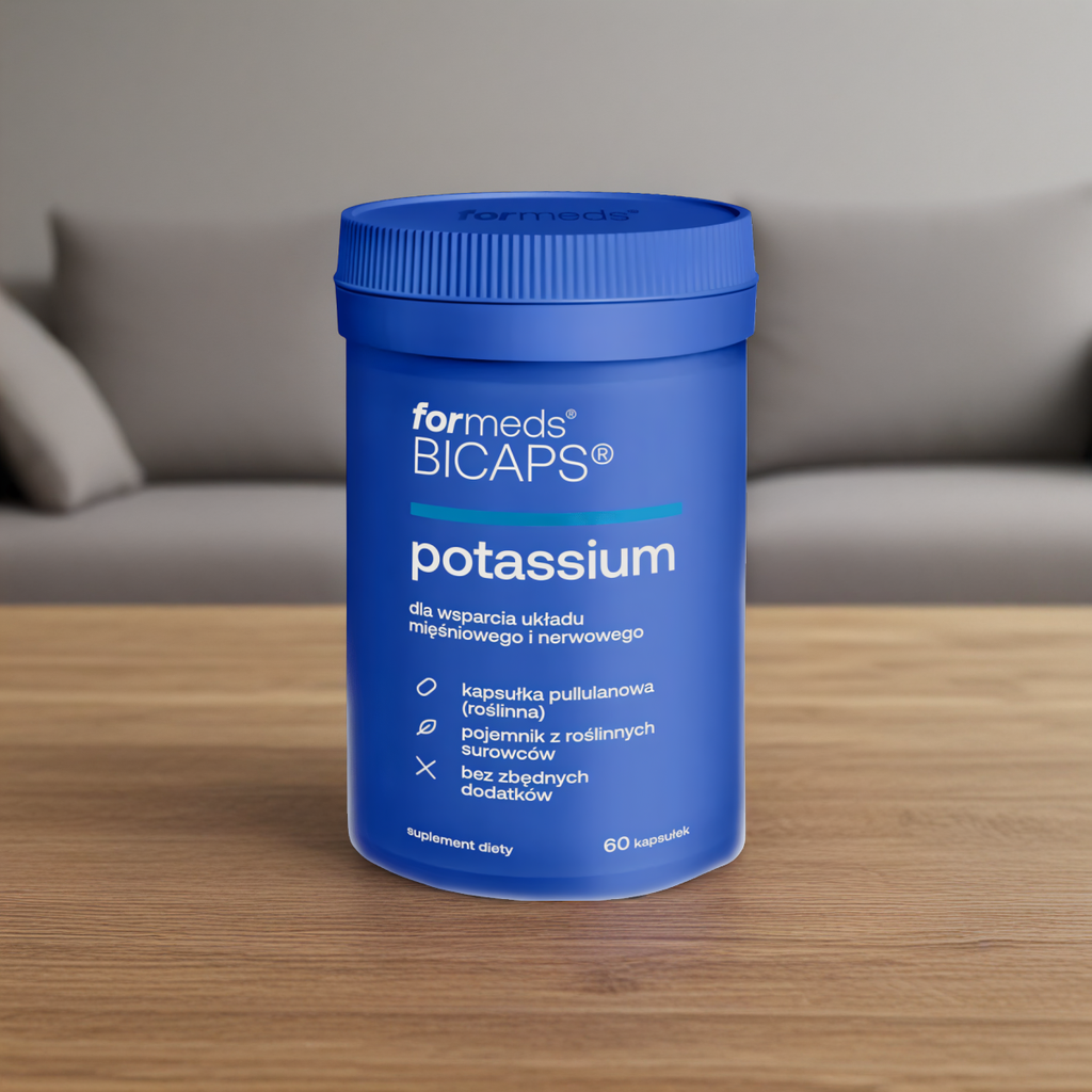 Potassium Formeds Bicaps - Dla wsparcia układu mięśniowego i nerwowego - 60 kapsułek