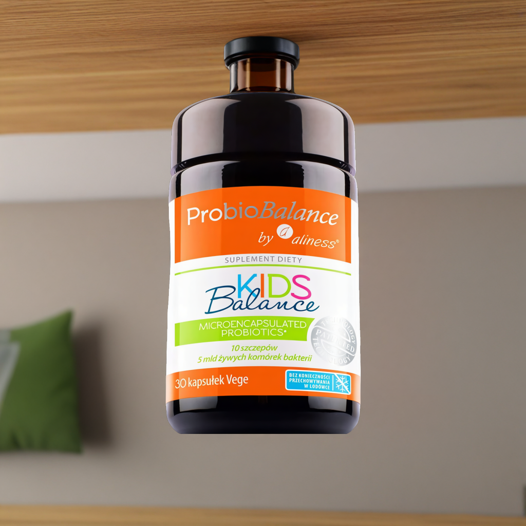 Probiotyk dla dzieci ProbioBalance KIDS Balance 5 mld Aliness - 30 kapsułek Vege