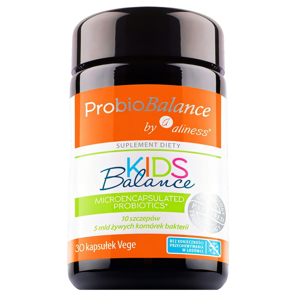Probiotyk dla dzieci ProbioBalance KIDS Balance 5 mld Aliness - 30 kapsułek Vege