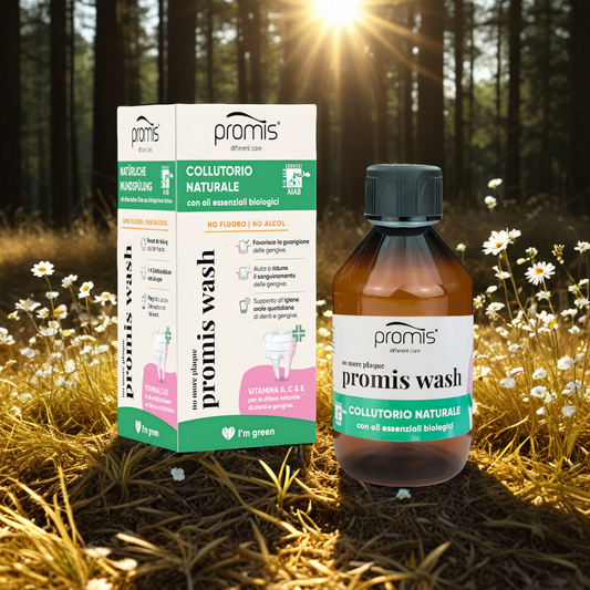 Promis Naturalny płyn do płukania jamy ustnej bez alkoholu i fluoru - 250 ml