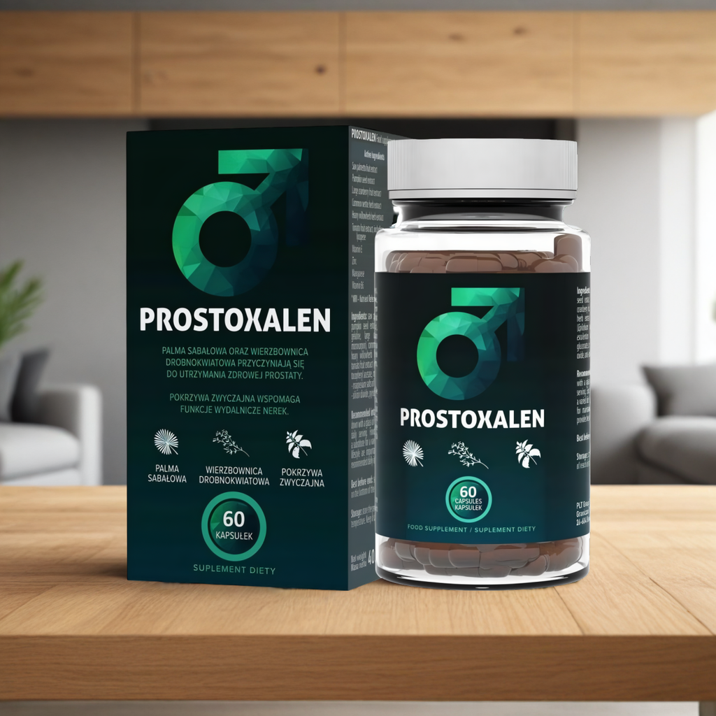 PROSTOXALEN - Przyczynia się do utrzymania zdrowej prostaty - 60 kapsułek