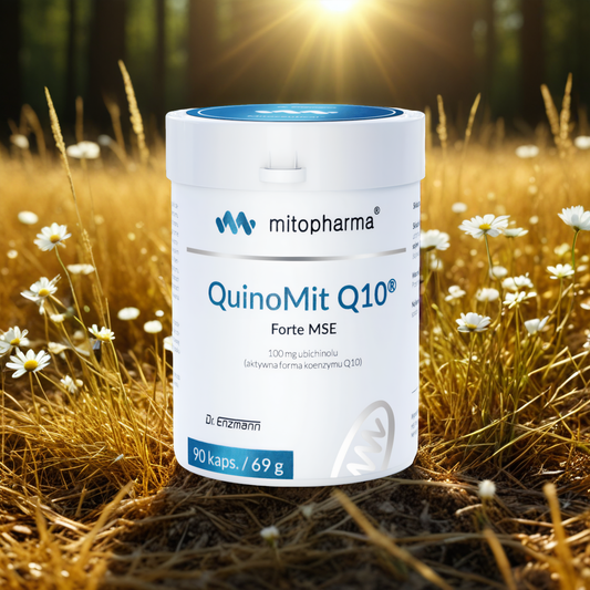 QuinoMit Q10 forte Mitopharma - Wsparcie energetyczne - 90 kapsułek