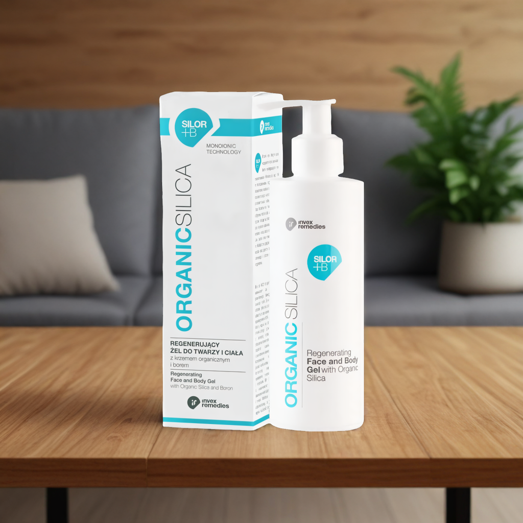 Regenerujący żel do twarzy i ciała z krzemem organicznym i borem SILOR+B Invex Remedies - 200 ml