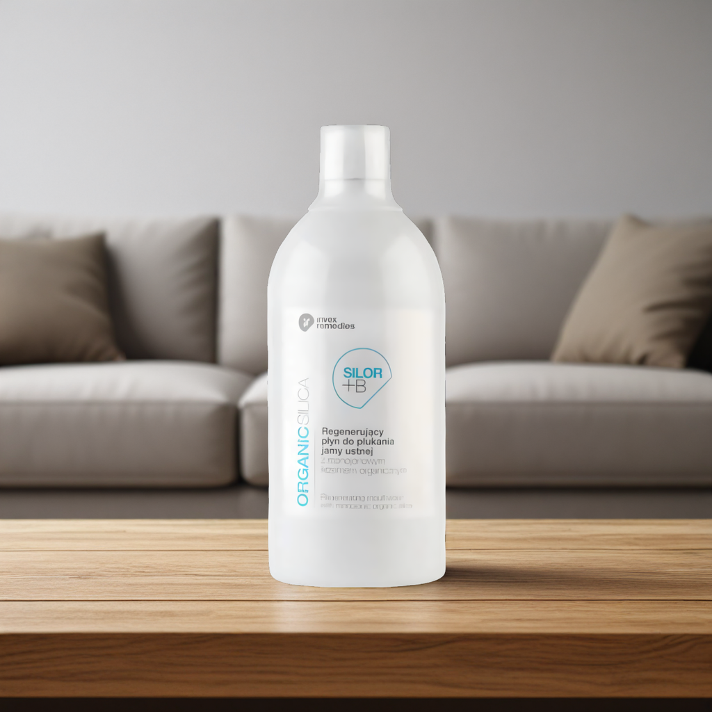 Regenerujący płyn do płukania jamy ustnej SILOR+B Invex Remedies - 1000 ml