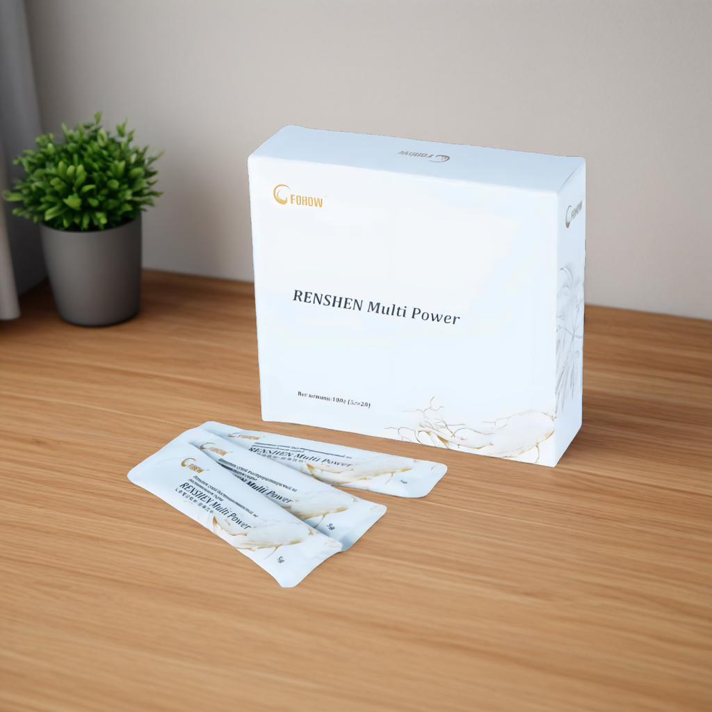 Renshen Multi Power Fohow - Peptydy z ekstraktem z żeń-szenia - 20 saszetek