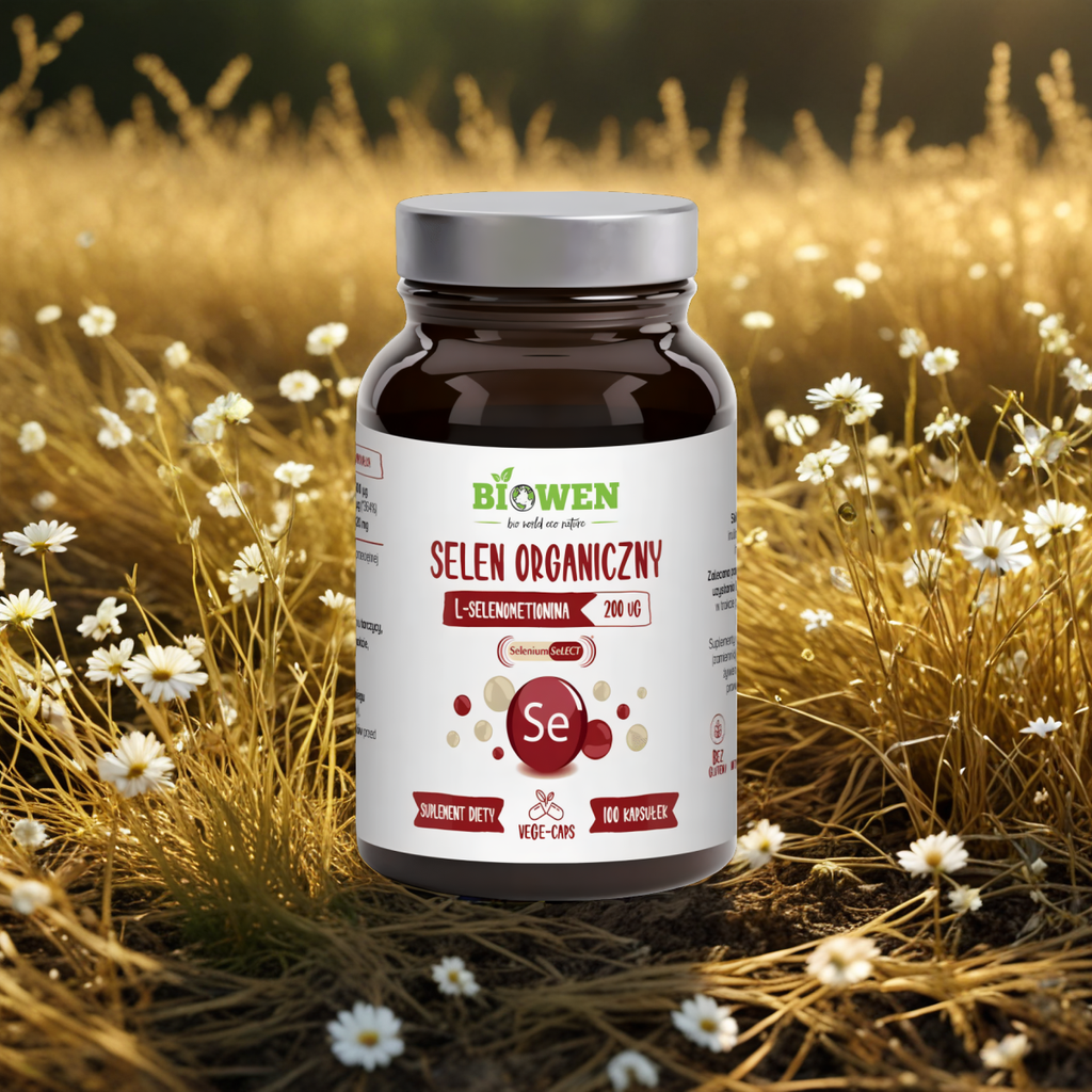 Selen organiczny Biowen - Wsparcie organizmu - 100 kapsułek