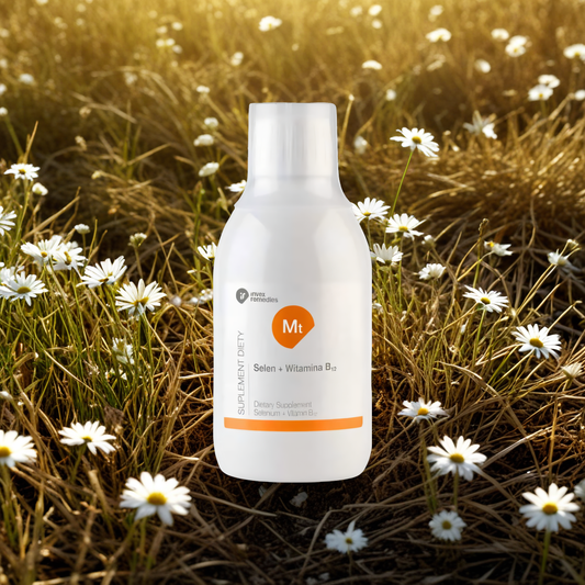 Selen + Witamina B12 Invex Remedies - Wspiera układ odpornościowy - 300 ml