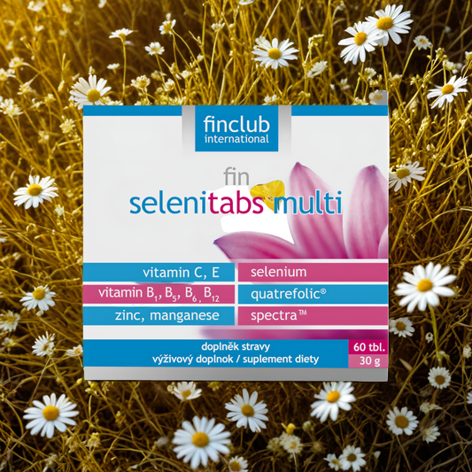 Selenitabs multi Finclub - Kompleks witamin i minerałów - 60 tabletek