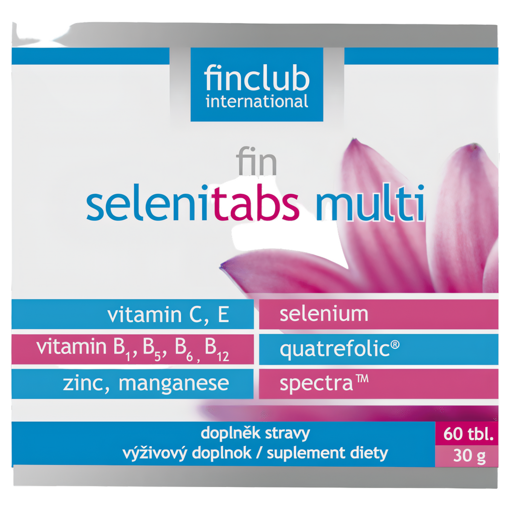 Selenitabs multi Finclub - Kompleks witamin i minerałów - 60 tabletek