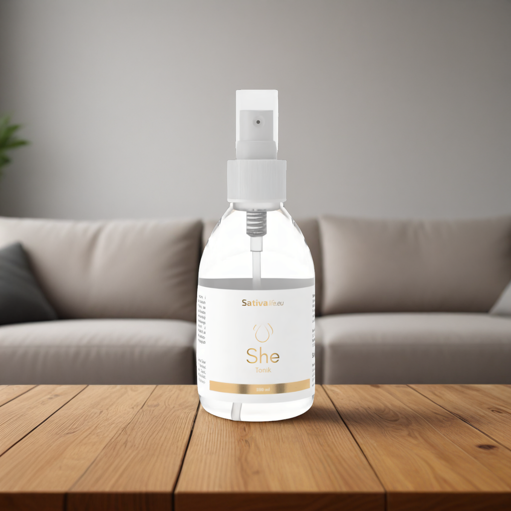 She Tonik Sativa Life - Odświeżenie i pielęgnacja skóry - 250 ml