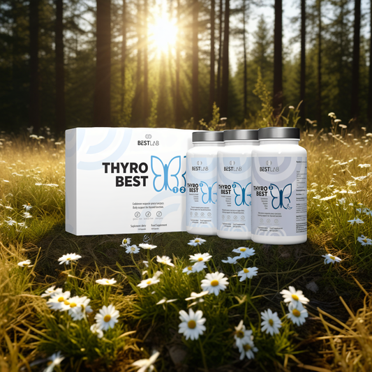 ThyroBest Best Lab - Codzienne wsparcie pracy tarczycy - 150 kapsułek